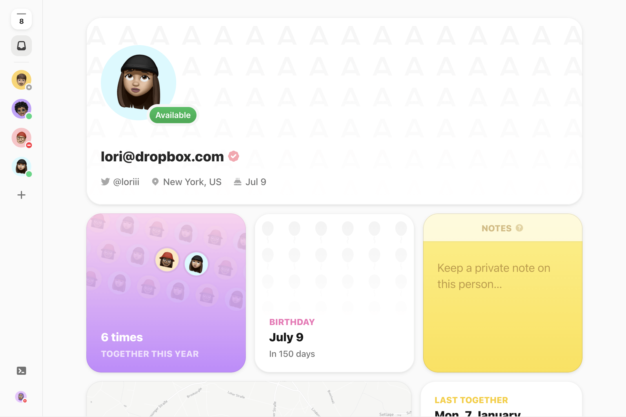 Amie App Window